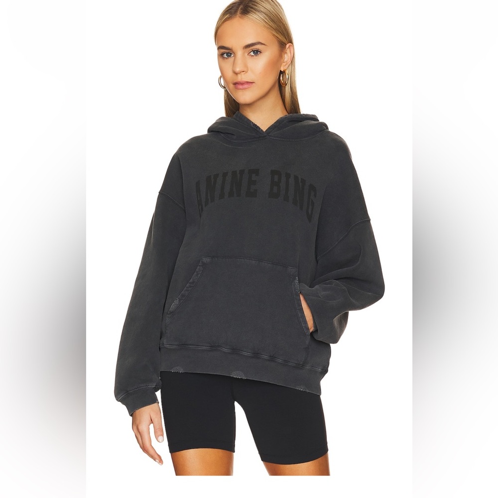 ANINE BING sweatshirt hoodie in size XS (very oversized)